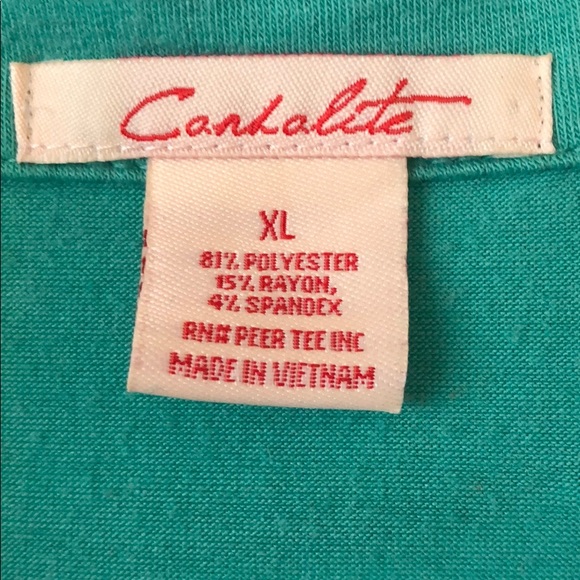 Stretchy knit jersey button down - Picture 3 of 6